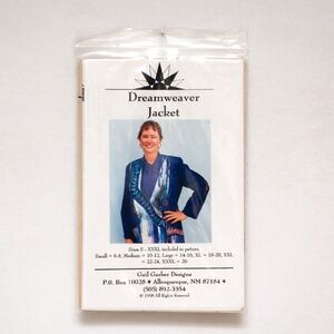 NEW Vintage Dreamweaver Jacket pattern by Gail Garber - Out of Print